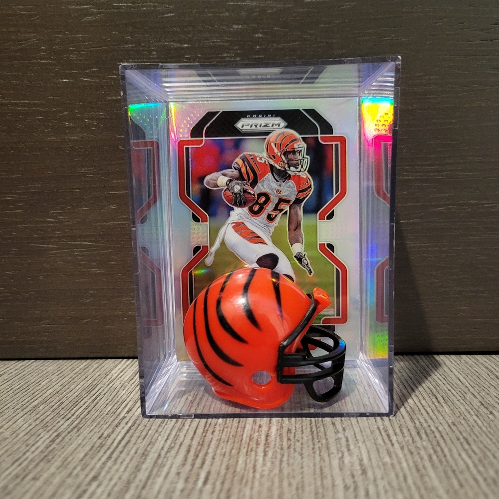 Chad Johnson Cincinnati Bengals Mini Football Helmet Sports Box